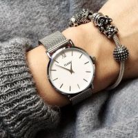 CLUSE | Minuit - Mesh Zilver/Wit 2